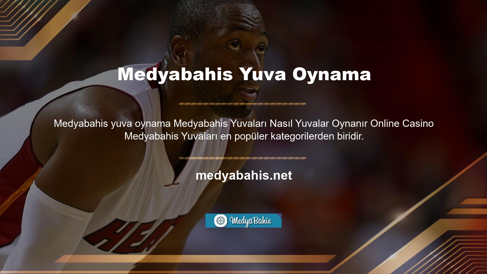Medyabahis slot makineleri, oyun oynamayı seviyorsanız para oynamanıza ve para kazanmanıza izin veren renkli ve ünlü oyunlardır